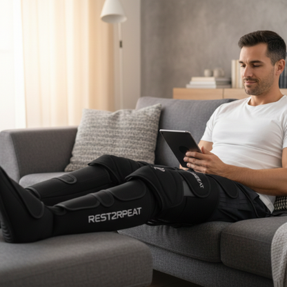 Bottes de compression musculaire et drainage